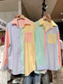 Fancy Multi-Color Block Stripes Shirts